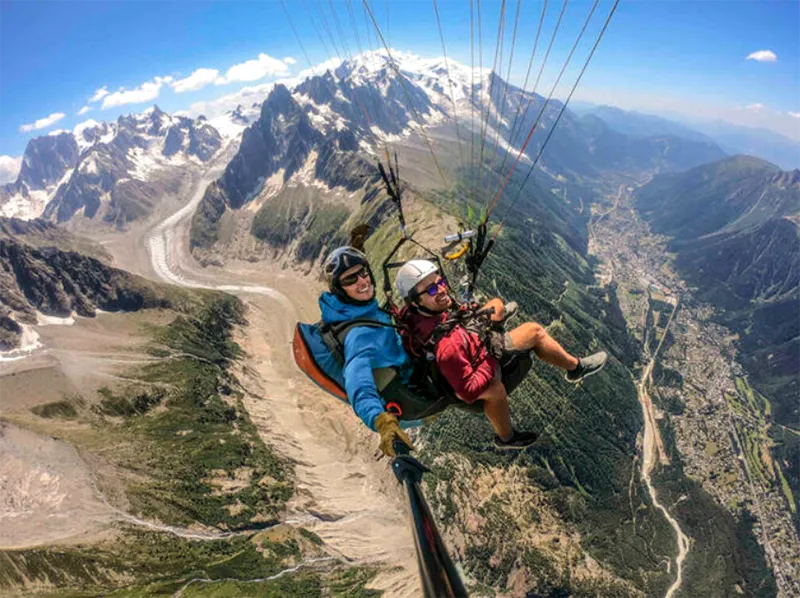 Learn to Paraglide in Chamonix with Chamonix Holidays